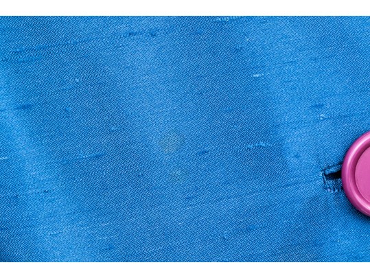 Ralph Lauren Purple Label Beautiful Blue Silk Blazer, Size 10