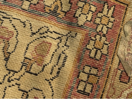 Antique Carpet - For Restoration, 6'-8