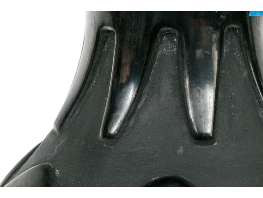 Native American San Ildefonso Blackware Jar Attributed To Maria Martinez