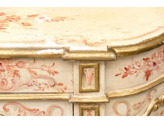 Vintage Painted Venetian Console Table