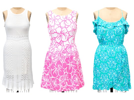 Three Lilly Pulitzer Dresses