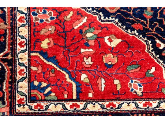 Hand-Knotted Wool Carpet, 6'-5