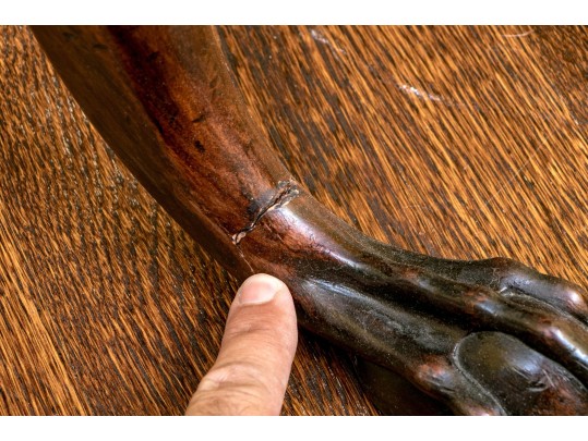 George III Style Mahogany Tilt Top Table