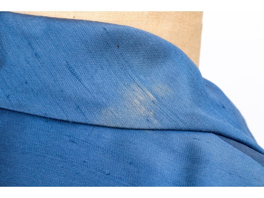 Ralph Lauren Purple Label Beautiful Blue Silk Blazer, Size 10