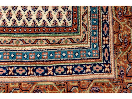 Fine Hand-knotted Indian Wool Carpet, 11'-5