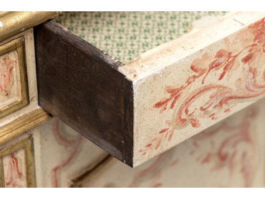 Vintage Painted Venetian Console Table