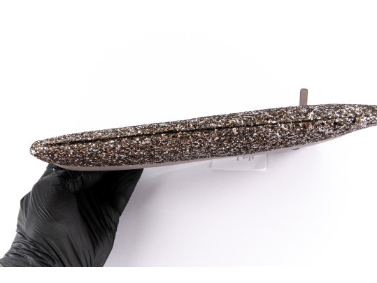 Kate Spade Taupe And Glitter Gia Greta Court Pouch, NWT, Retail $69