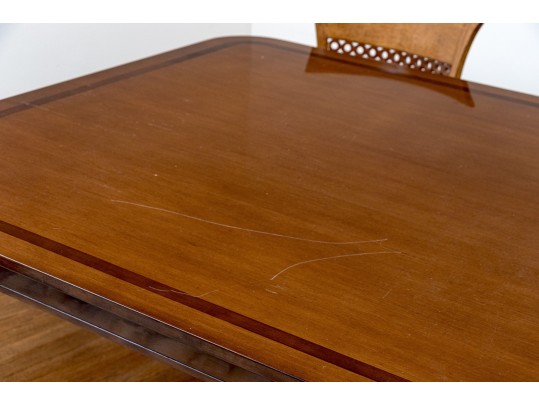 Nancy Corzine Stunning Twin Pedestal Dining Table