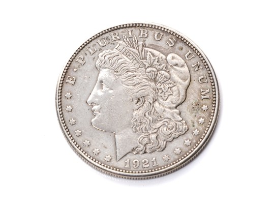 1921 Morgan Silver Dollar 