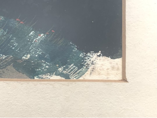 John D. Boyington (Am. 20th C.) Pemaquid Point, Maine. Lighthouse Watercolor