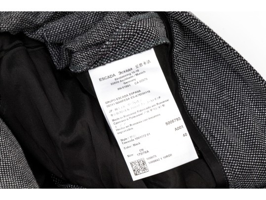 Collection Of Three Assorted Pants; Escada, Armani Collezioni, Agnona (Richards), Sizes 8, 40, 44