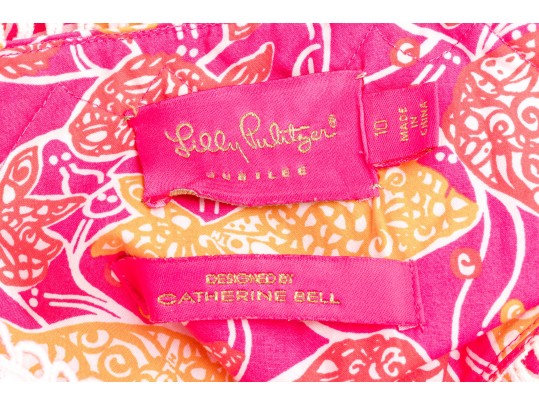 Collection Of Three Sleeveless Sheath Dresses, Lily Pulitzer And Barbara Gerwit, Size M, 10