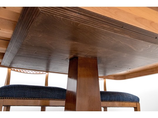 Nancy Corzine Stunning Twin Pedestal Dining Table