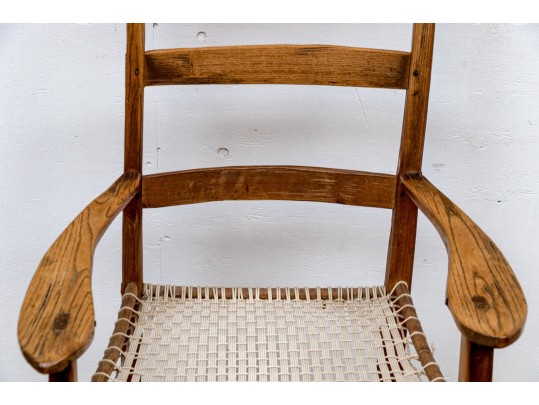 Arts And Crafts Style Ladderback Armchair