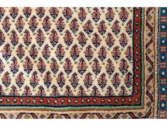 Fine Hand-knotted Indian Wool Carpet, 11'-5