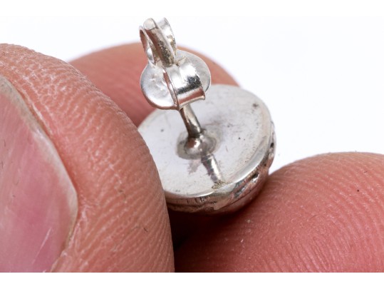 Sterling Silver Turquoise Stud Earrings