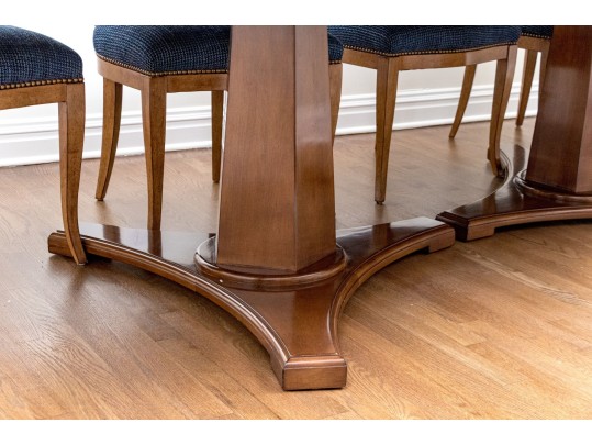 Nancy Corzine Stunning Twin Pedestal Dining Table