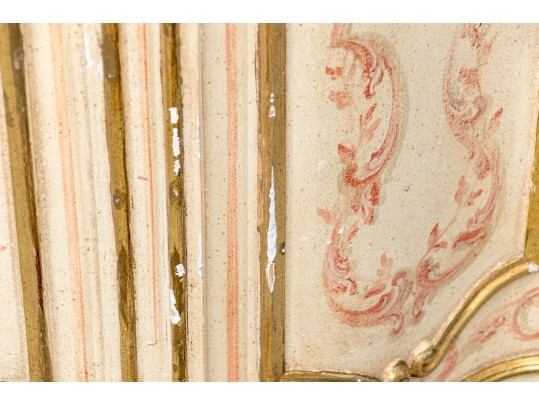 Vintage Painted Venetian Console Table