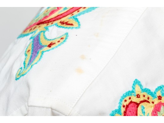 Collection Of Two Button Down Shirts, Ralph Lauren And Zavella, Sizes 8 And 10