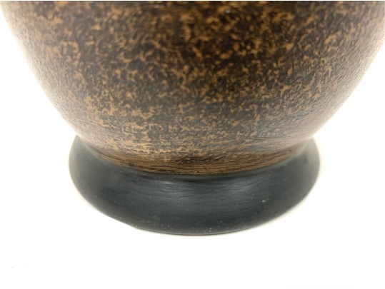 Mid Century Texcoco Textured Clay Vase