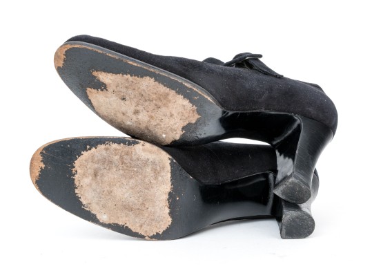 Collection Of Two Pairs Of Suede Pumps, Robert Clerges, Dana Davis Sizes 10 And 11