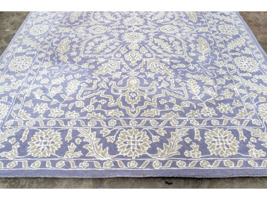 Hand-Tufted Wool Carpet, 7'-11 1/2