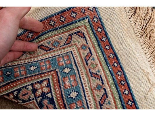 Fine Hand-knotted Indian Wool Carpet, 11'-5