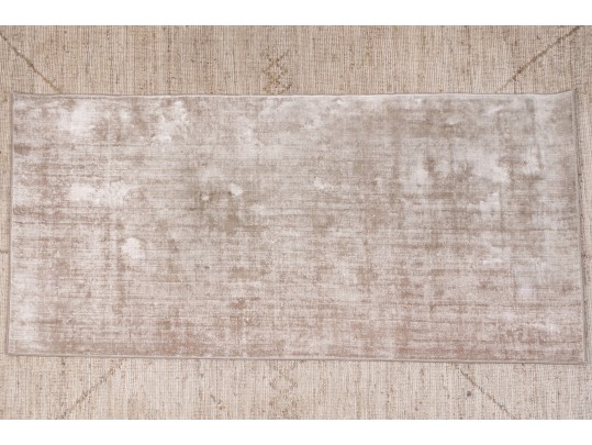 Brown-Gray Woven Area Carpet, 8'-4