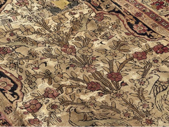 Antique Carpet - For Restoration, 6'-8