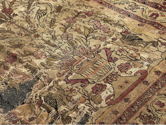 Antique Carpet - For Restoration, 6'-8