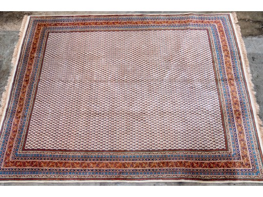 Fine Hand-knotted Indian Wool Carpet, 11'-5