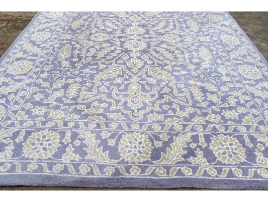 Hand-Tufted Wool Carpet, 7'-11 1/2