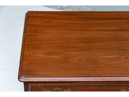 Antique Georgian Mahogany Kneehole Desk