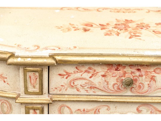 Vintage Painted Venetian Console Table