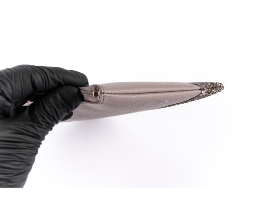 Kate Spade Taupe And Glitter Gia Greta Court Pouch, NWT, Retail $69