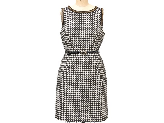 Collection Of Two Trina Turk Sleeveless Sheath Dresses, Sizes 10, 8