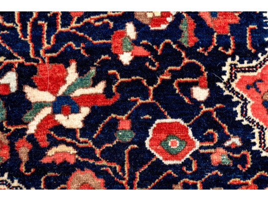 Hand-Knotted Wool Carpet, 6'-5