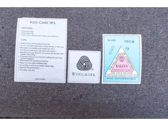 Hand-Tufted Wool Carpet, 7'-11 1/2