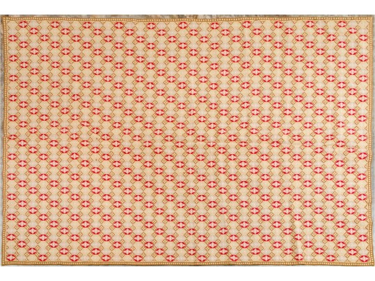 Vintage Needlepoint Wool Carpet, 8'-10