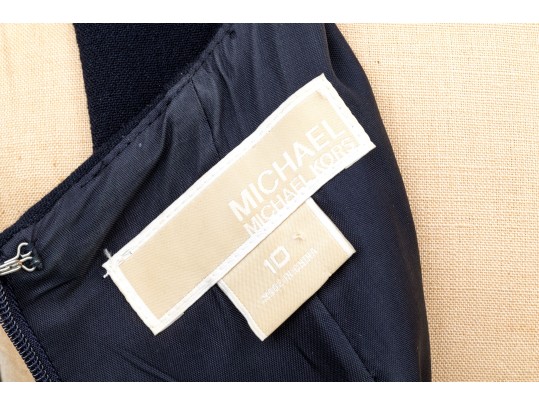 Collection Of Two Assorted Michael Kors Sleeveless Sheath Dresses, Sizes 10, Medium