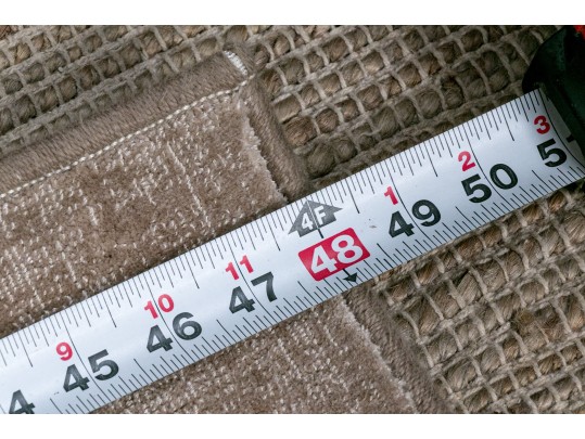 Brown-Gray Woven Area Carpet, 8'-4