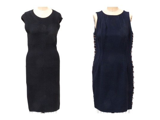 Collection Of Two Assorted Michael Kors Sleeveless Sheath Dresses, Sizes 10, Medium