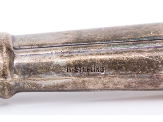 Group Of Three Vintage Sterling Silver Handled Bottle Openers