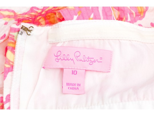 Collection Of Three Lily Pulitzer Sleeveless Sheath Dresses, Size 10