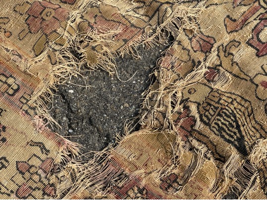 Antique Carpet - For Restoration, 6'-8