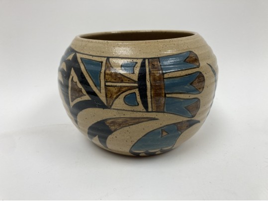 Pottery Vessel With Hopi Native American Design