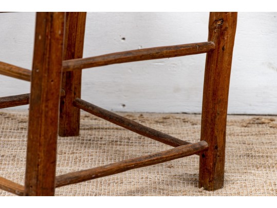 Arts And Crafts Style Ladderback Armchair