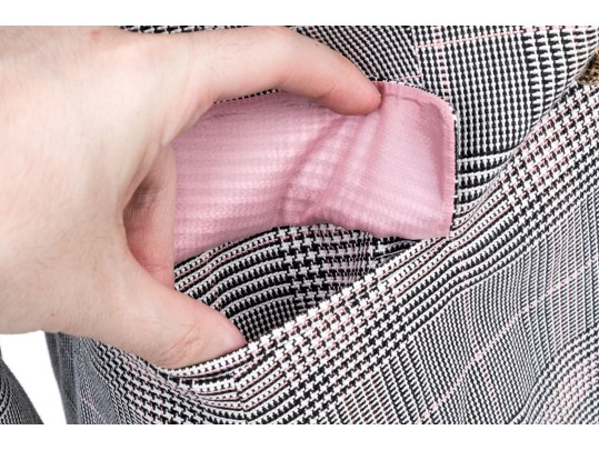 Escada Striking Plaid Double Breasted Pants Suit, Size 40, Please See Note