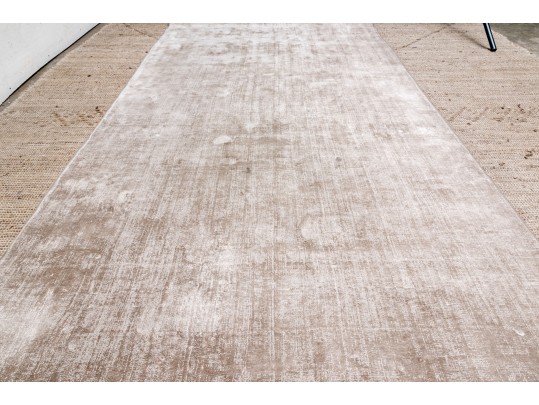 Brown-Gray Woven Area Carpet, 8'-4