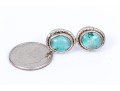 Sterling Silver Turquoise Stud Earrings